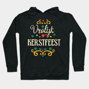 Hand drawn christmas wishes lettering Hoodie